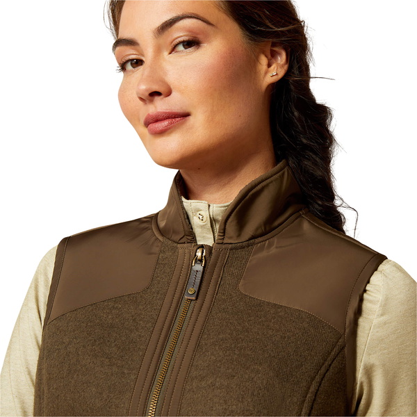 2026 Ariat Femmes Millbrae Gilet 10052751 - Earth